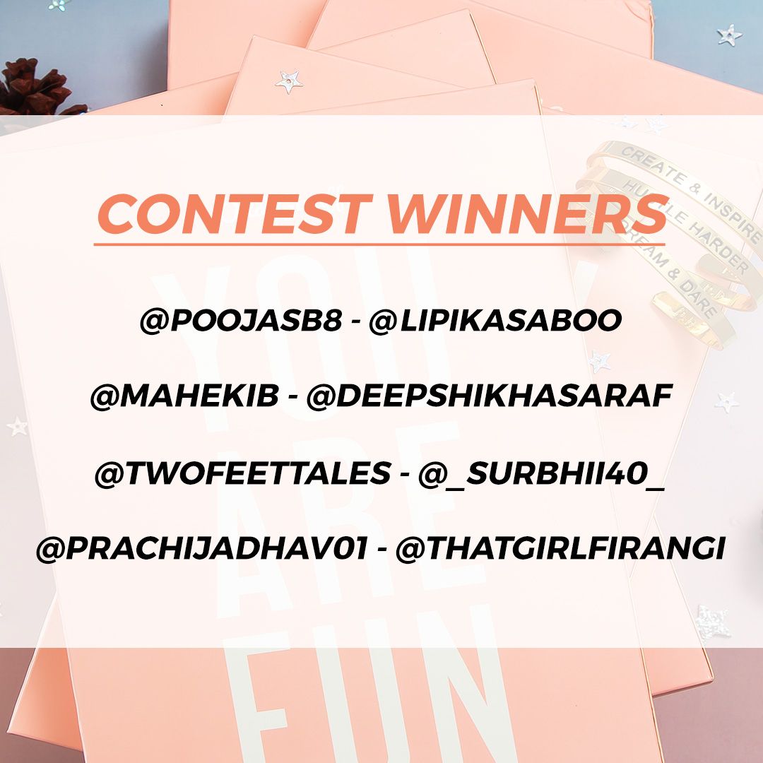 pipabella's tweet image. Congratulations!! Presenting the winners of the Karma Bangles™ contest 👯‍

Please DM us your details. 

#PipaBella #KarmaBangles™️ #NewYearContest #OddGiraffeGang