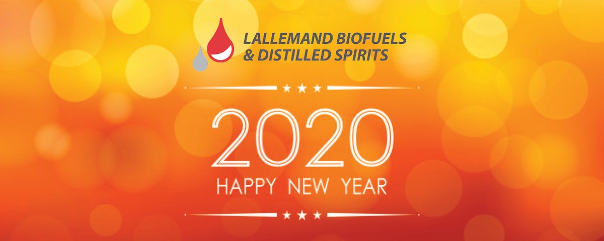 Happy New Year from all at Lallemand Biofuels &amp; Distilled Spirits!