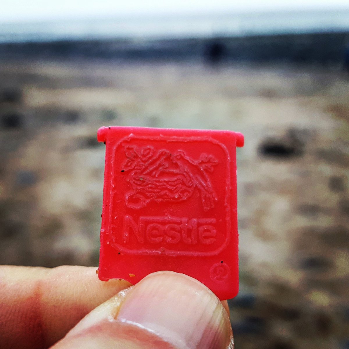 Dear <a href="/Nestle/">Nestlé</a> please reconsider your #singleuseplasticpackaging we are constantly cleaning up rubbish on our beaches branded with YOUR logo #pembrokeshire #wales <a href="/sascampaigns/">Surfers Against Sewage</a> #generationsea