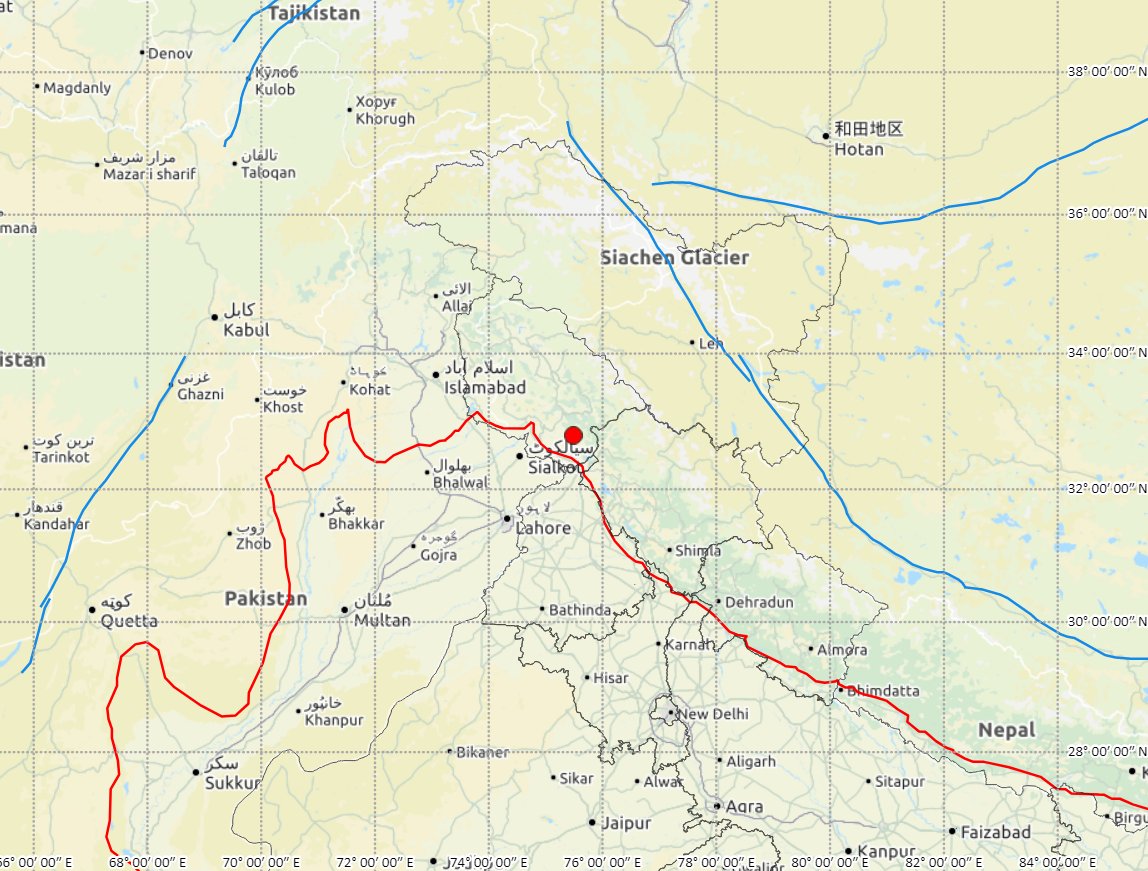 IMD_Earthquake's tweet photo. Earthquake of Magnitude:3.1, Occurred on:01-01-2020, 23:09:07 IST, Lat:32.8 N &amp; Long: 75.5 E, Depth: 10 Km, Region: Jammu &amp; Kashmir https://t.co/GRZUEkfv3K