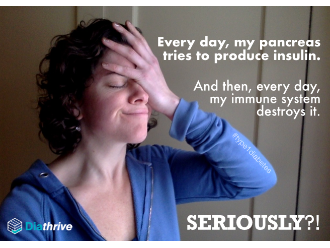 Here's to another year of forgiving your immune system for being so hilariously stupid. #T1D #type1diabetes <a href="/getdiathrive/">Diathrive Health</a>
