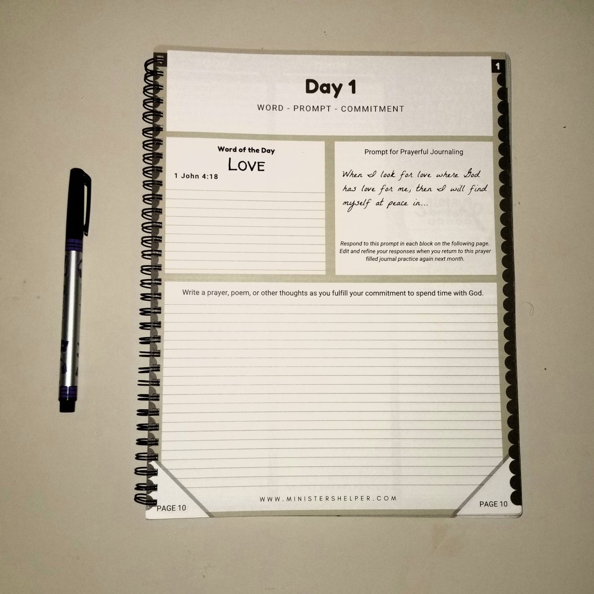 MinistersHelper's tweet image. Start the new year #PrayerJournaling #PrayOnPurpose #PurposeJournal