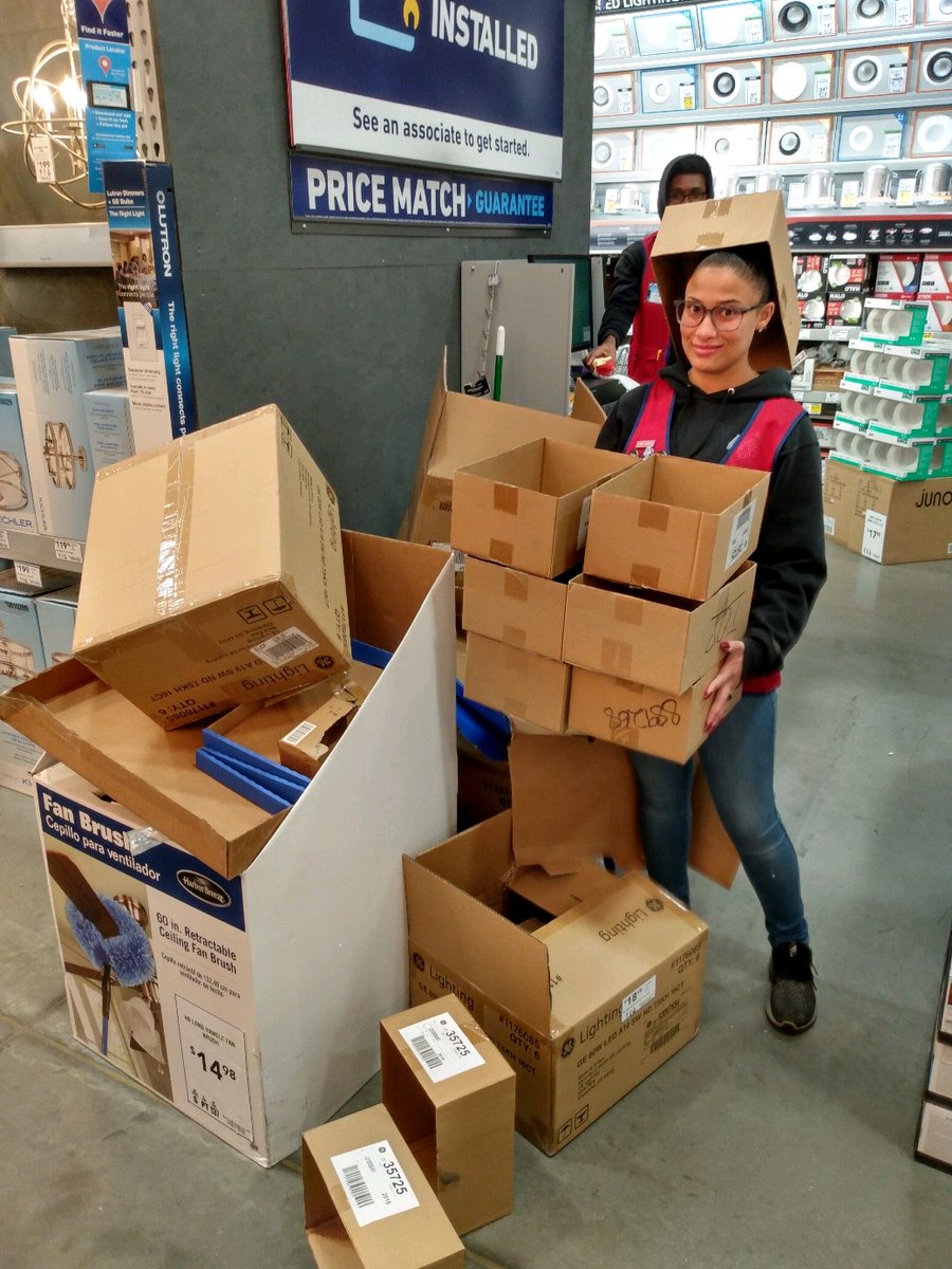 Fishon2612's tweet photo. The winner of Ralph's New Year's Day Challenge to the staff at Riverhead! Congrats Shanice...enjoy your winning pizza prize. #riverhead #newyearsdayfun #pizza #makingfillingshelvesfun #cardboardchallenge #electrical #thankyou #big3 https://t.co/xs5WHI2MwQ