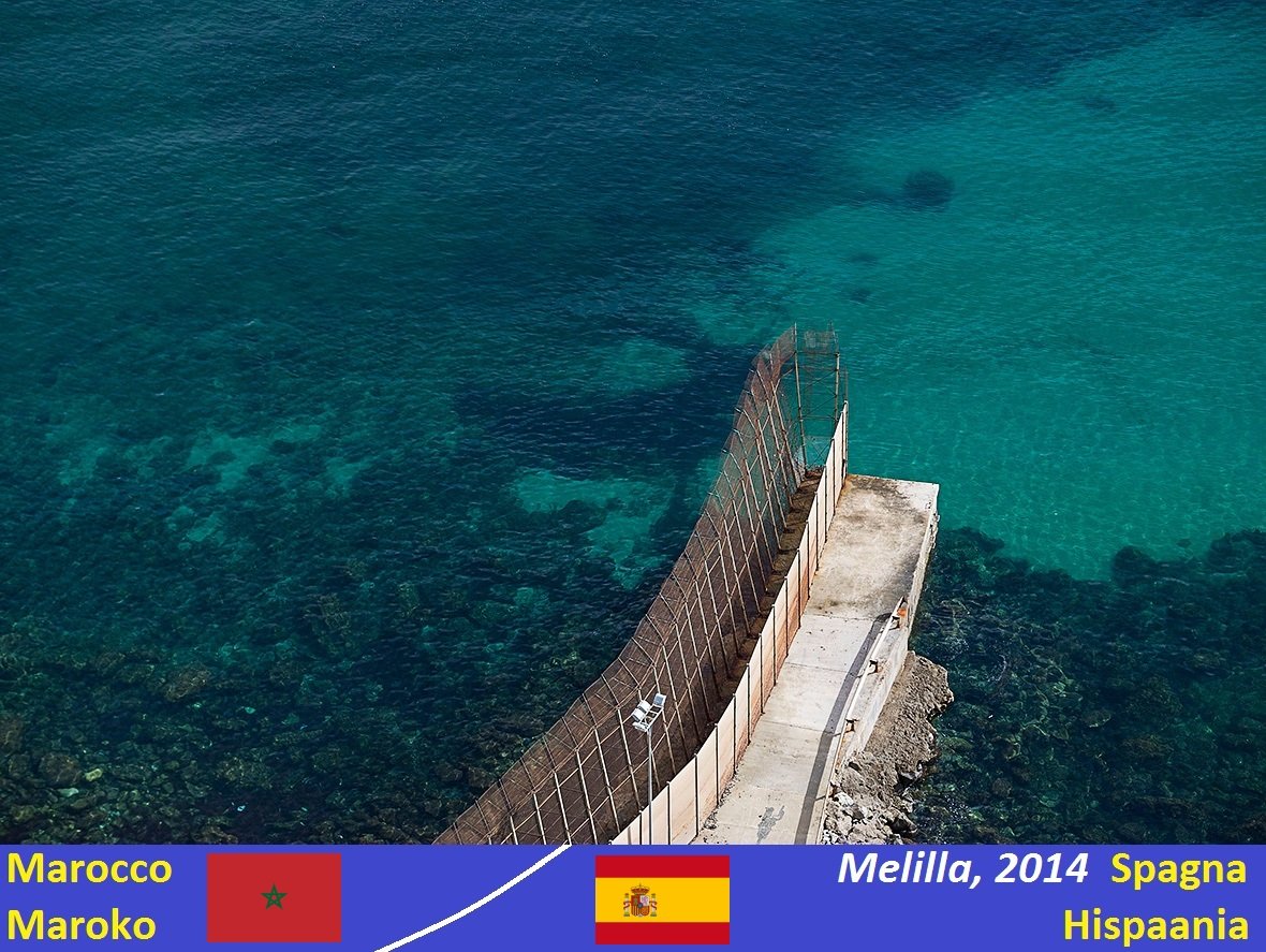 Morocco To Spain Bridge I made the mistake of lining.