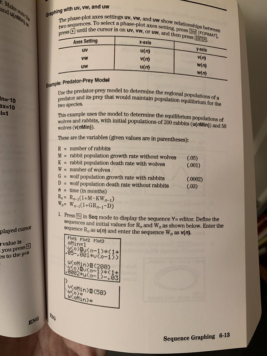 Predator-Prey model instructions
