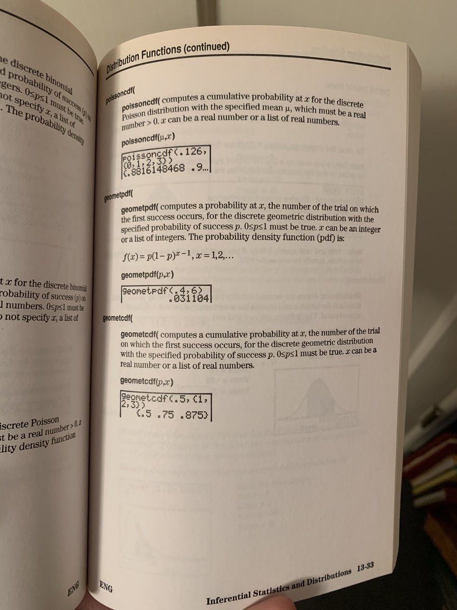 Poisson CDF instructions
