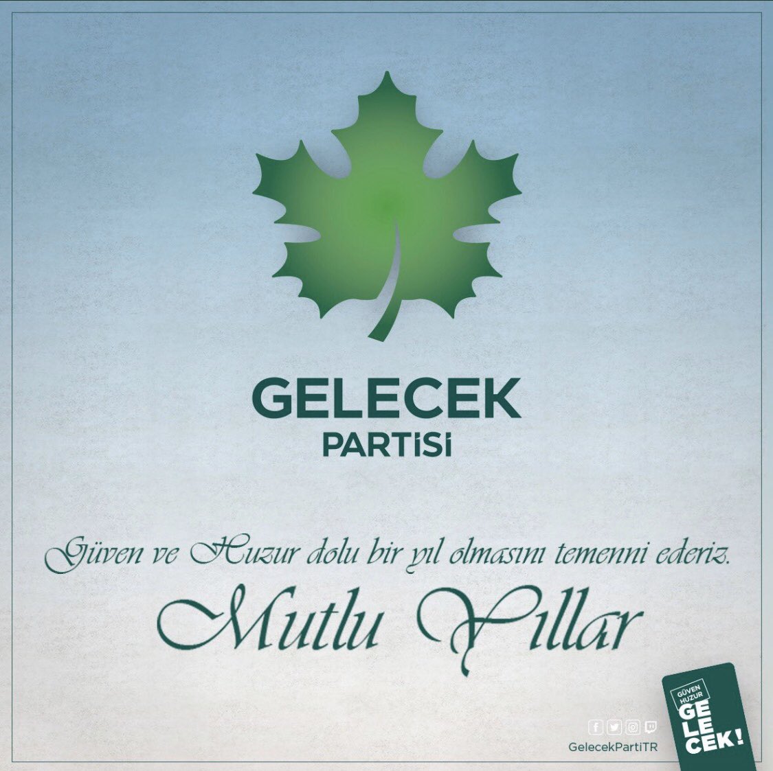 Gelecek Partisi tweet media