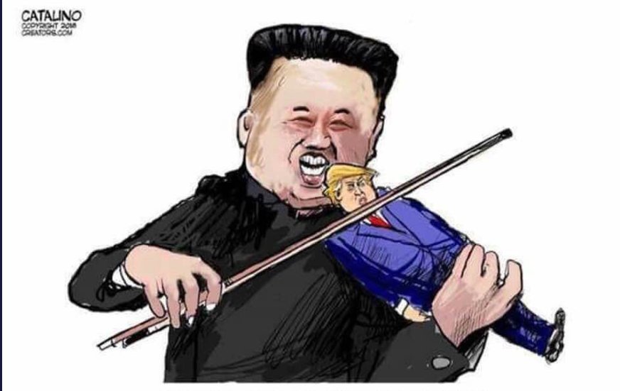 edizzle1980's tweet photo. @TheRickWilson @realDonaldTrump KJU: 1
DJT: 0 https://t.co/fkDtkIc8CU