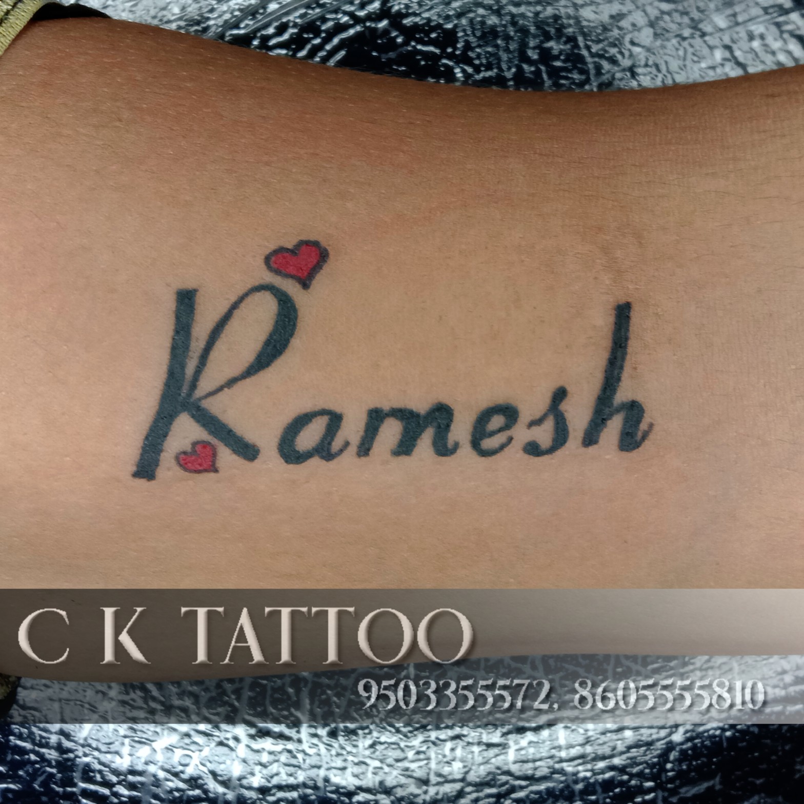 Adesh name tattoo  Skin art Name tattoo Tattoos