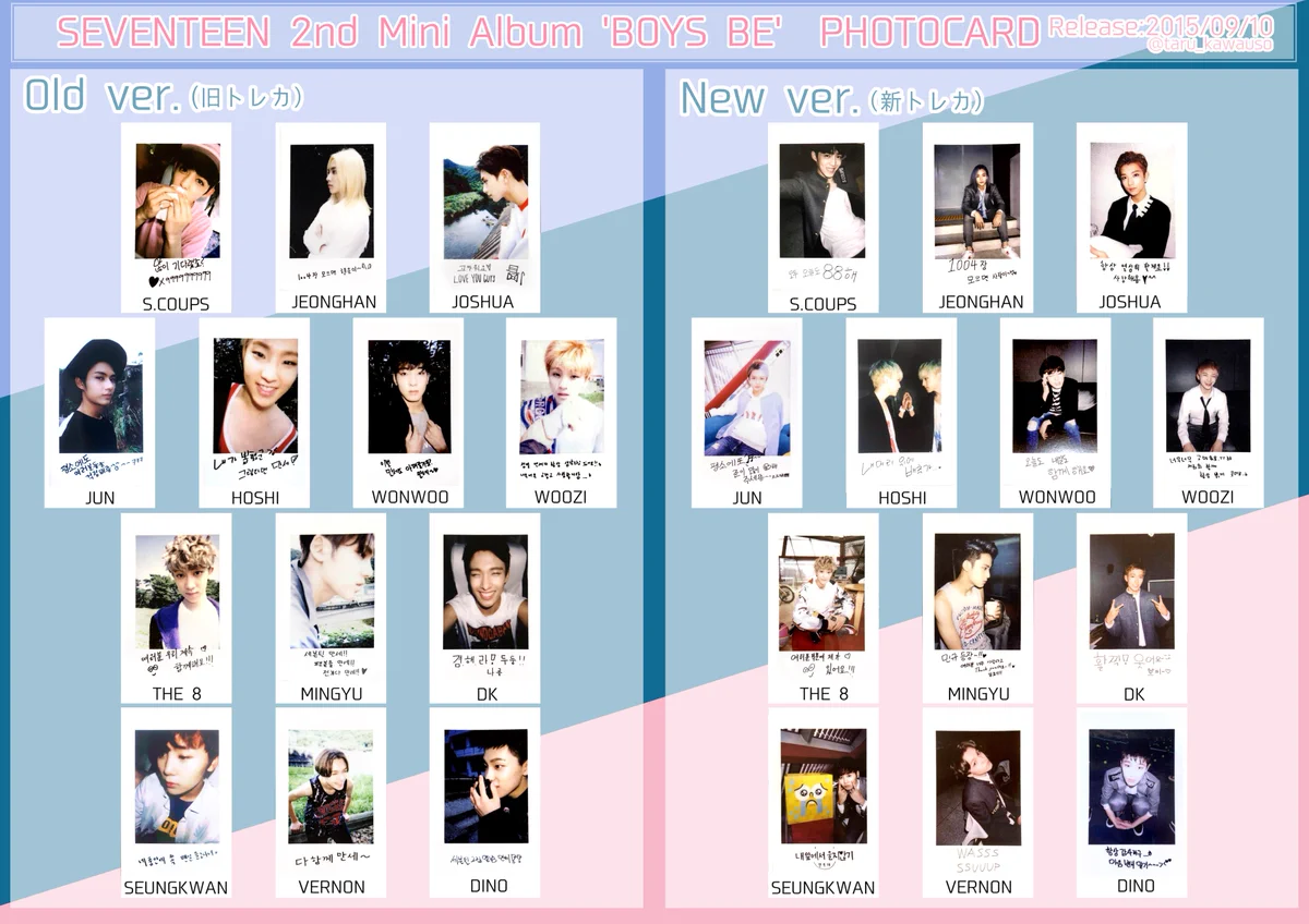 ◉seventeen 新旧 トレカ boysbe コンプ 26枚セット ENNBaEDVAAANT4f?format=webp&