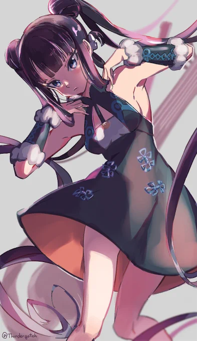 #FGO 楊貴妃チャンかわいい…描き初めしがいのあるコです 