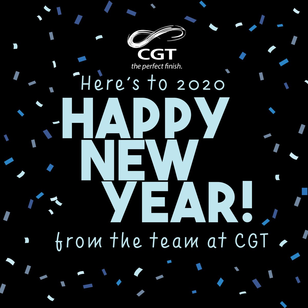 Celebrating the new decade! Happy New Years to everyone from the team at CGT!

#cgt #nye2020 #theperfectfinish #heresto2020 #2020