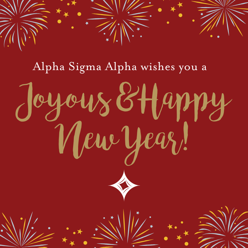 asaHQ's tweet photo. Happy New Year to all of our Alpha Sigma Alpha members, friends and family! https://t.co/AfrxoJgrn2