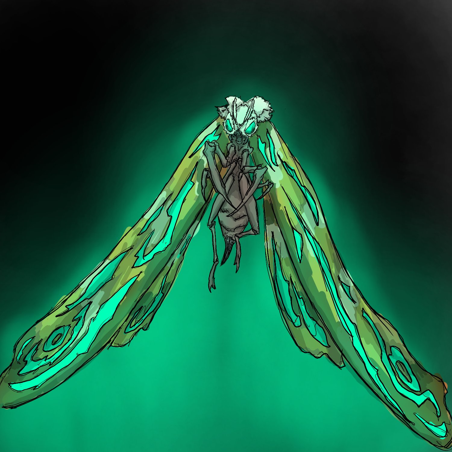 Twitter 上的 餅餠 骨キメラ モスラ ゴジラキングオブモンスターズ ゴジラ 落書き T Co Cmgbktrpot Twitter