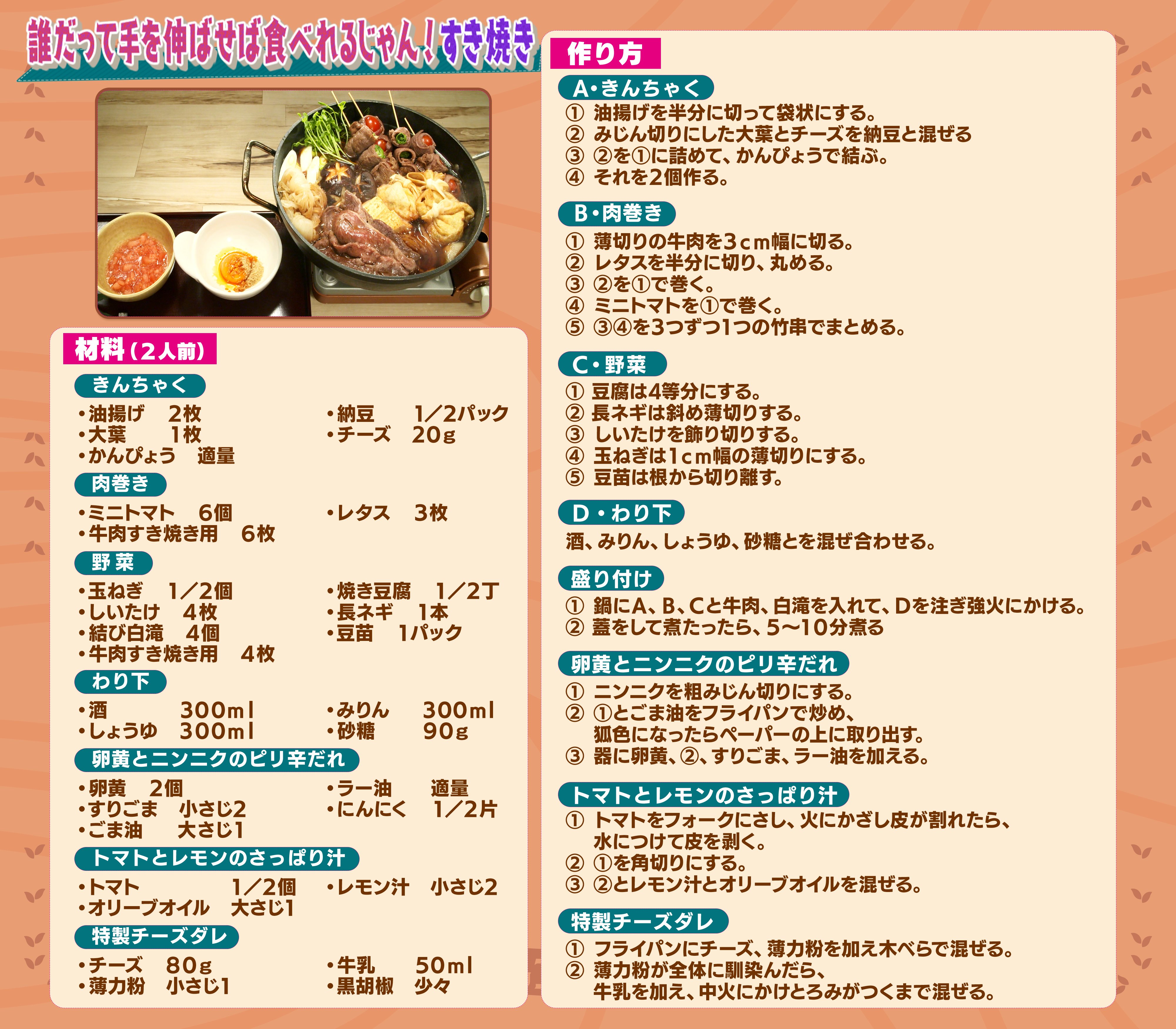 Twitter 上的 カレン食堂 テレビ朝日公式 親子初共演 河野景子さん 花田優一さんのオーダー 牛肉 トマト ゴマ 納豆を使った料理 何度も味を変えて楽しめる 誰だって手を伸ばせば食べれるじゃん すき焼き 滝沢カレン 河野景子 花田優一