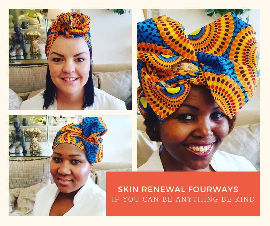 SkinBodyRenewal's tweet photo. Having already assisted the gogos by donating fabric and sewing machines over the past year, Skin Renewal Fourways is excited to now be selling handmade African headwraps made by the gogos
#headwraps #africanheadwraps #proudlySA #SkinRenewalSA #SkinRenewalFourways #Khulisa https://t.co/uNpikVrKWu