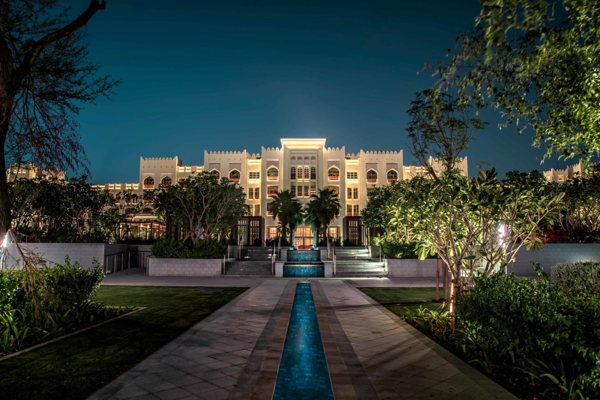WestPalmJets's tweet photo. #AlMessila, A #LuxuryCollectionResortandSpa transports guests to their own #privatepalace in #Doha oasis district. #WestPalmJets can get you from anywhere in the world to your desired destination. Request a charter quote here https://t.co/XnpDmjrKx4. https://t.co/kZ3yUXs94n https://t.co/3CXXyDsxm2