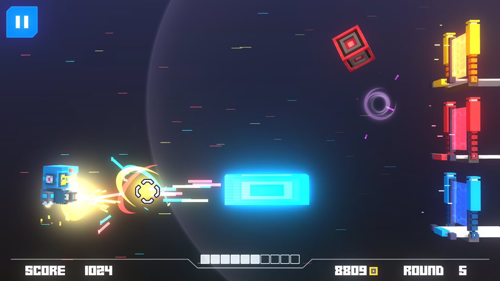 One of the fastest games made that’s highly polished! Easy to learn, and hard to master. Blambox by Heavenward Games is intense.While the dev now works for a publisher, get this wonderful treat. It would be interesting to see this in a modern arcade. https://store.steampowered.com/app/899270/BlamBox/
