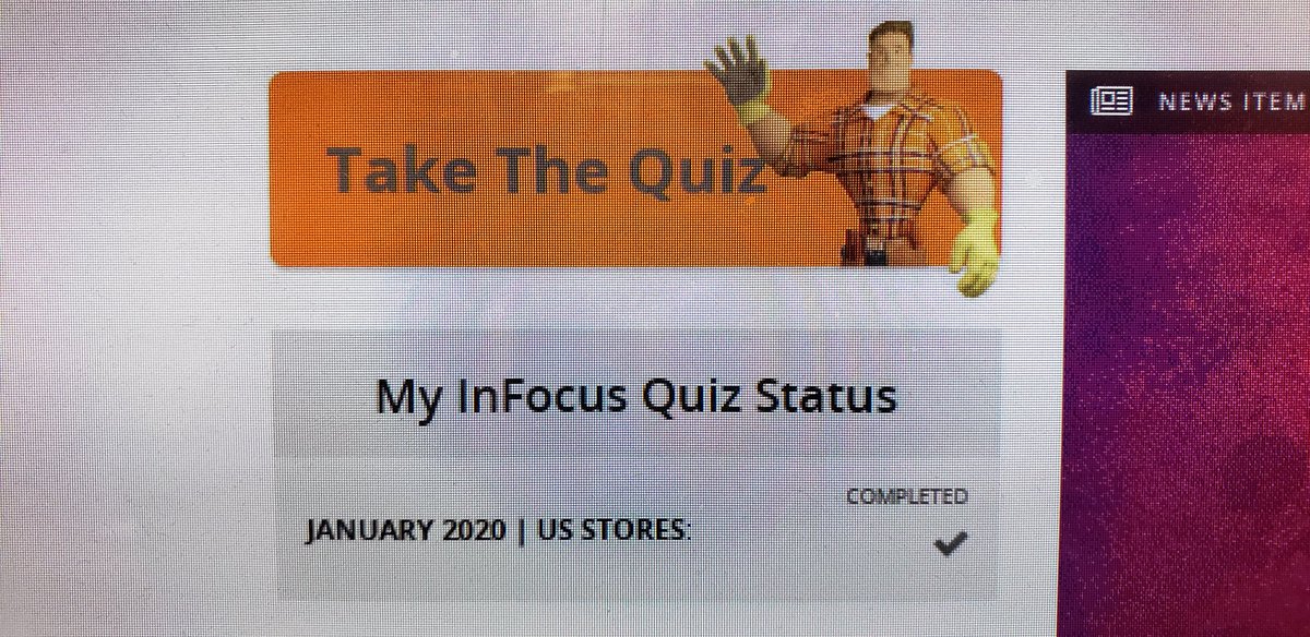 ChrisPerezThe1's tweet photo. Starting my year off right by staying InFocus! π―πͺπͺ #store1251 #homedepot #keep @JamesMandato @PeterSM1251 @daryl_hagen @nyyroro @JackieGiusti @Shane_Price2 @RmmKevin https://t.co/JvW4XI3eJl