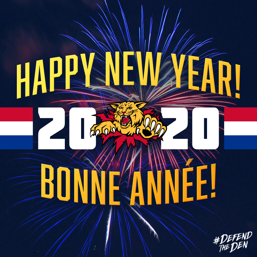 monctonwildcats's tweet photo. Wishing a happy &amp; healthy New Year to all! (Even the other teams in the @QMJHL Maritime Division.)
#DefendTheDen https://t.co/cp1SNno1zA