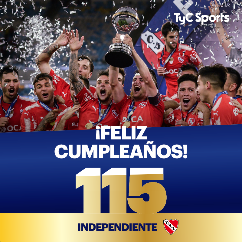 🔴Un día como hoy pero en 1905, nacía el Rey de Copas. Ganador de: 

 14 Torneos Locales

 7 Copas Libertadores

 3 Copas Interamericanas

 2 Copas Intercontinentales

 2 Supercopas Sudamericanas

 1 Recopa Sudamericana

 2 Copas Sudamericanas

¡Felicidades a medio Avellaneda!