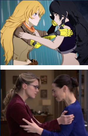 Bumbleby/Supercorp  http://littleali07.tumblr.com 