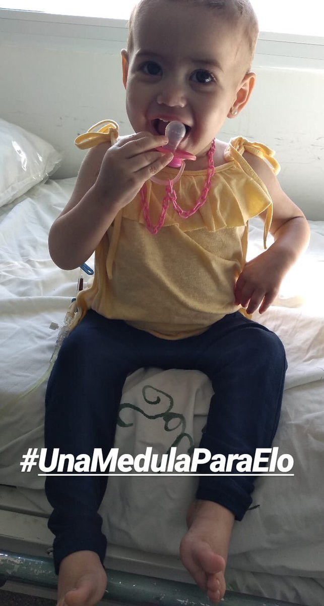 JenySantilli's tweet image. Mi sobrina necesita un transplante de médula ósea no emparentada para sanarse de la enfermedad inmunológica llamada síndrome hemofagocitico que padece hace 3 meses.  Ayúdanos a compartir para que su donante aparezca #TodosPorElo 🙏