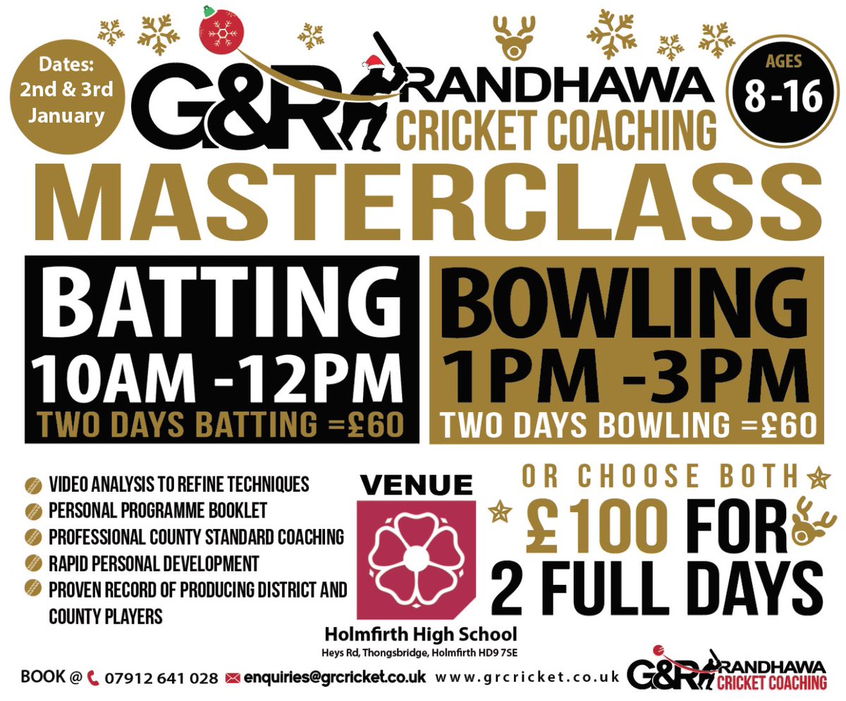 GR_CRICKET's tweet photo. Our new year masterclass camp kicks off tommorow and we can’t wait🔥👌
•
Couple of slots left before we reach the limit so get on quick⤵️
https://t.co/mWgnWZqDsP ✅
•
#teamGR🏏
#grMasterclass🔥 https://t.co/eAGMMpOlLm