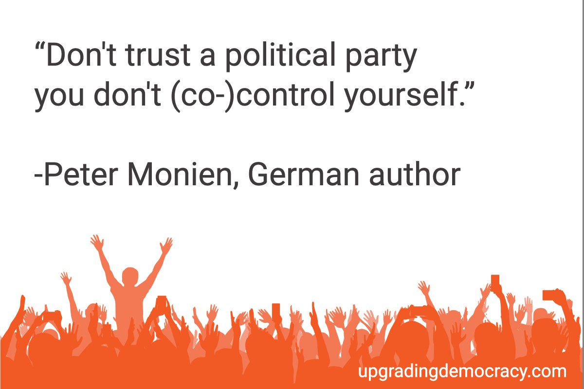 peter_monien's tweet image. Don’t give away your vote for 4 years! -- What can be done to gain a real say in politics and achieve a more effective democracy? How can this be achieved within the current political systems? medium.com/@pmonien/dont-… #fixdemocracyfirst #politics
