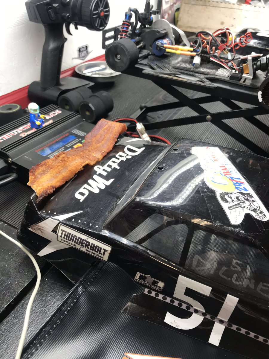 Bacon Spoiler = Speed. #CircularMediocrityTour #PolarBear150