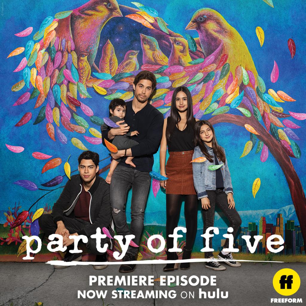 PartyofFiveTV's tweet photo. Start the New Year with the Acosta family! We released the premiere episode of @FreeformTV's #PartyOfFive a week early on @Hulu! Watch it now. https://t.co/pBYMSRQUfD
