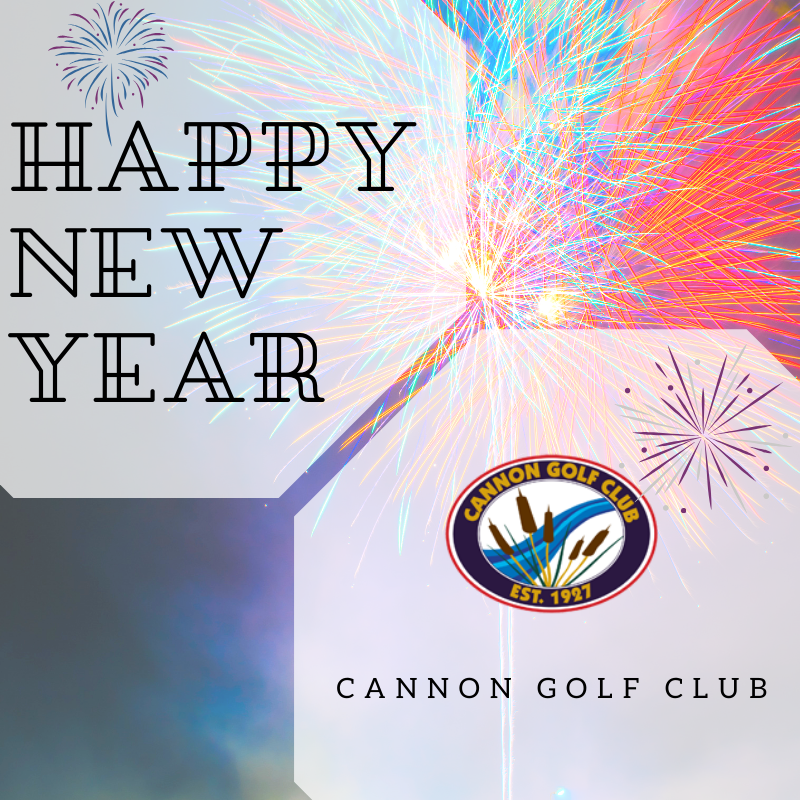 cannongolfclub's tweet photo. Happy New Year! We can't wait to see what 2020 has in store! https://t.co/4JtSRX7zIV