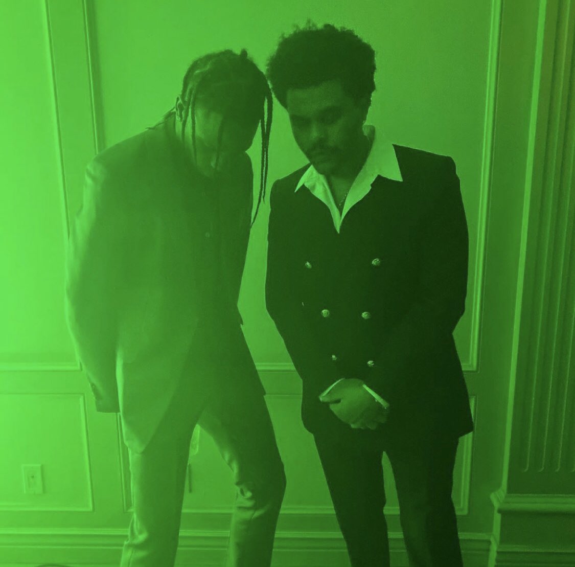 LaflameScott's tweet photo. Travis x Abel 🥂 https://t.co/KhJLVSt6f7