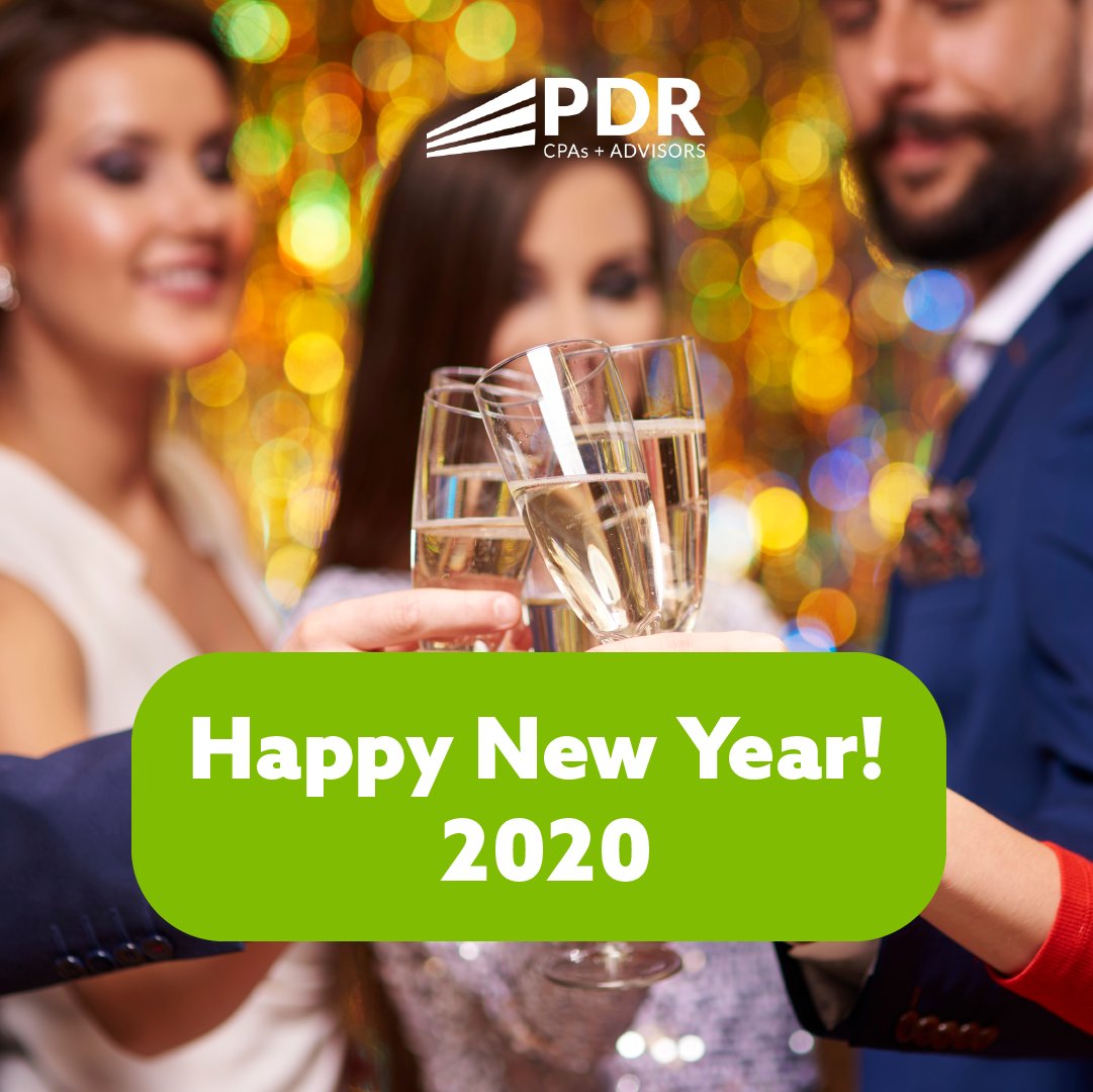 pdrcpas's tweet photo. Happy New Year! May you have a prosperous 2020.
#PDR #TampaFirm #CPAFirm #cpa #accounting #accountant #tax #smallbusiness #business #taxes #bookkeeping #newyear #happynewyear https://t.co/P6pTVS9lvJ