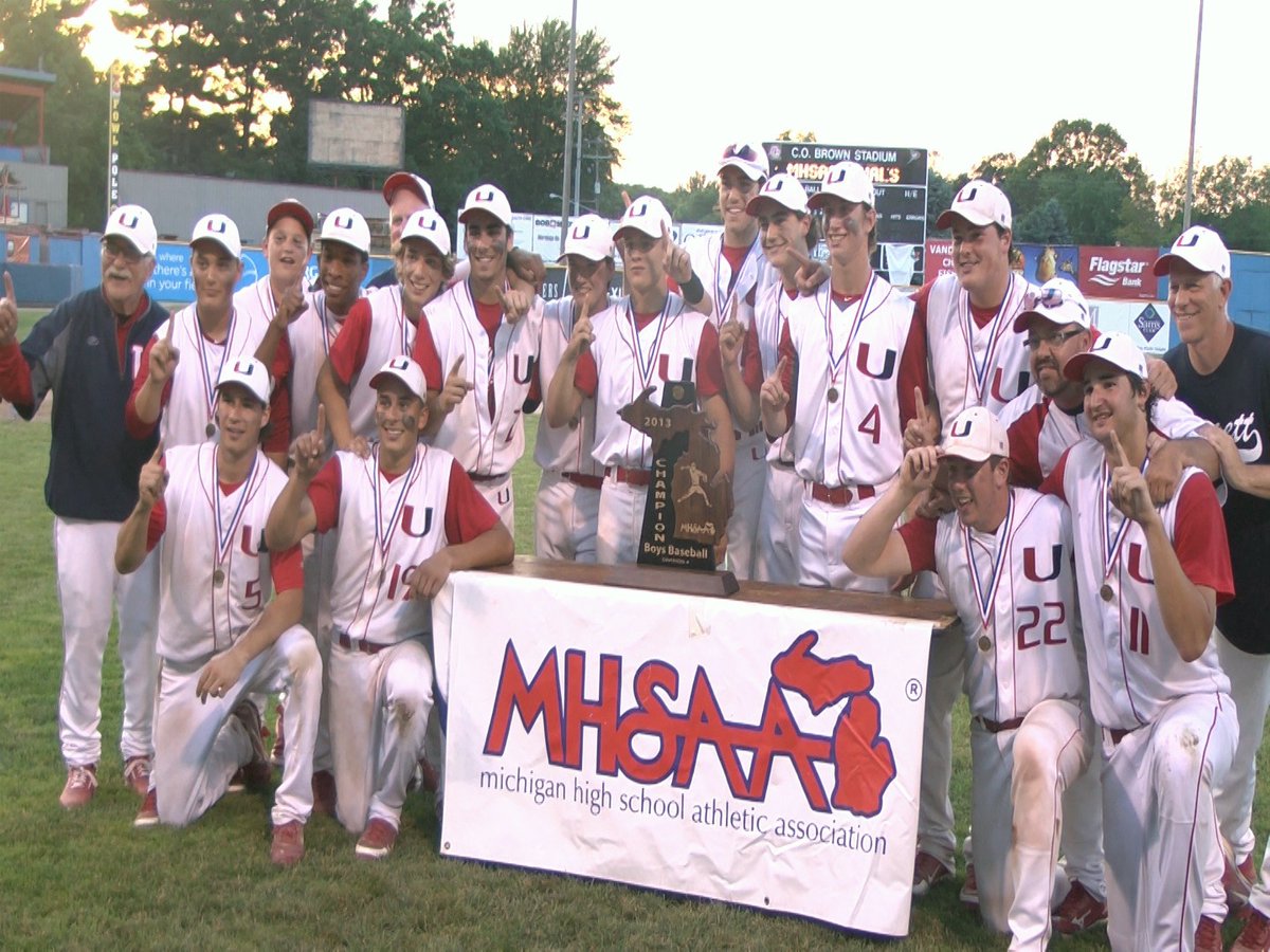 DanCimini1's tweet photo. It’s been a blessed decade for University Liggett Baseball:

4x @MHSAA State Champions 
2011*2013*2014* 2016
STATE FINALS 2012 and 2019
7x @MHSAA FINAL 4
2011*2012*2013*2014*2016*2017*2019
60-6 playoff record
#EverythingCounts https://t.co/EGe3uPSKz8