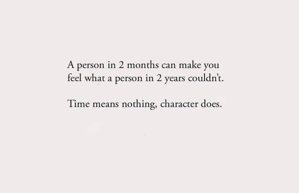 Ridha_Hammadi's tweet photo. “Time means nothing, character does”. https://t.co/W47rtARIn9