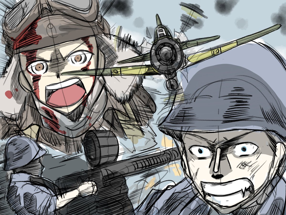 パッツィ Agent47 日本軍のイラストに色を塗ったもの 1枚目はカミカゼの図 2枚目は陸軍ですね 超厄介です T Co Ftvbext2u6 Twitter