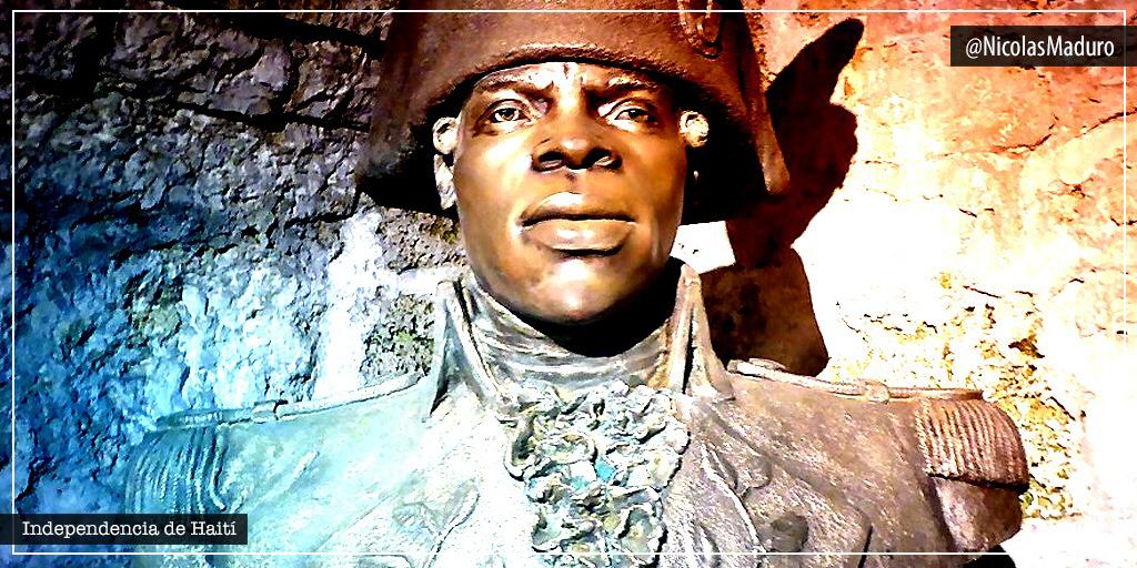 Hace 216 años, el pueblo heroico de Haití, liderado por el héroe Dessalines, logró romper las cadenas de la esclavitud impuestas por el imperialismo francés. Expresamos nuestras sinceras felicitaciones en este día de júbilo para toda la América Caribeña. ¡Viva la hermana Haití!