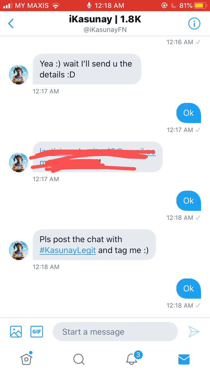 Jaredisok1's tweet photo. Thx  #KasunayLegit and @iKasunayFN for this account https://t.co/U4EjZZdP6a