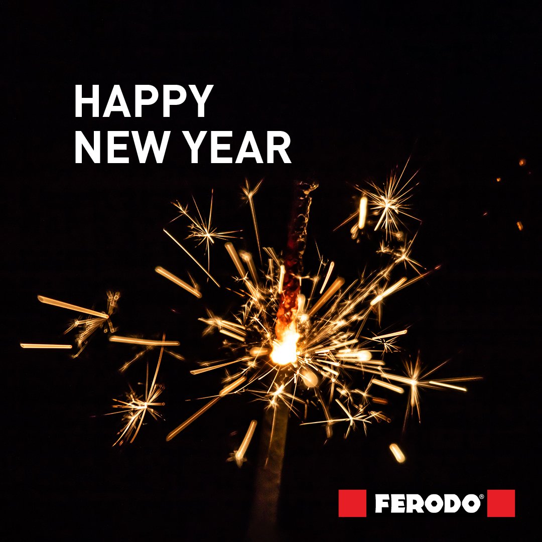 Happy new year! Let nothing but Ferodo brakes stop you in 2020!