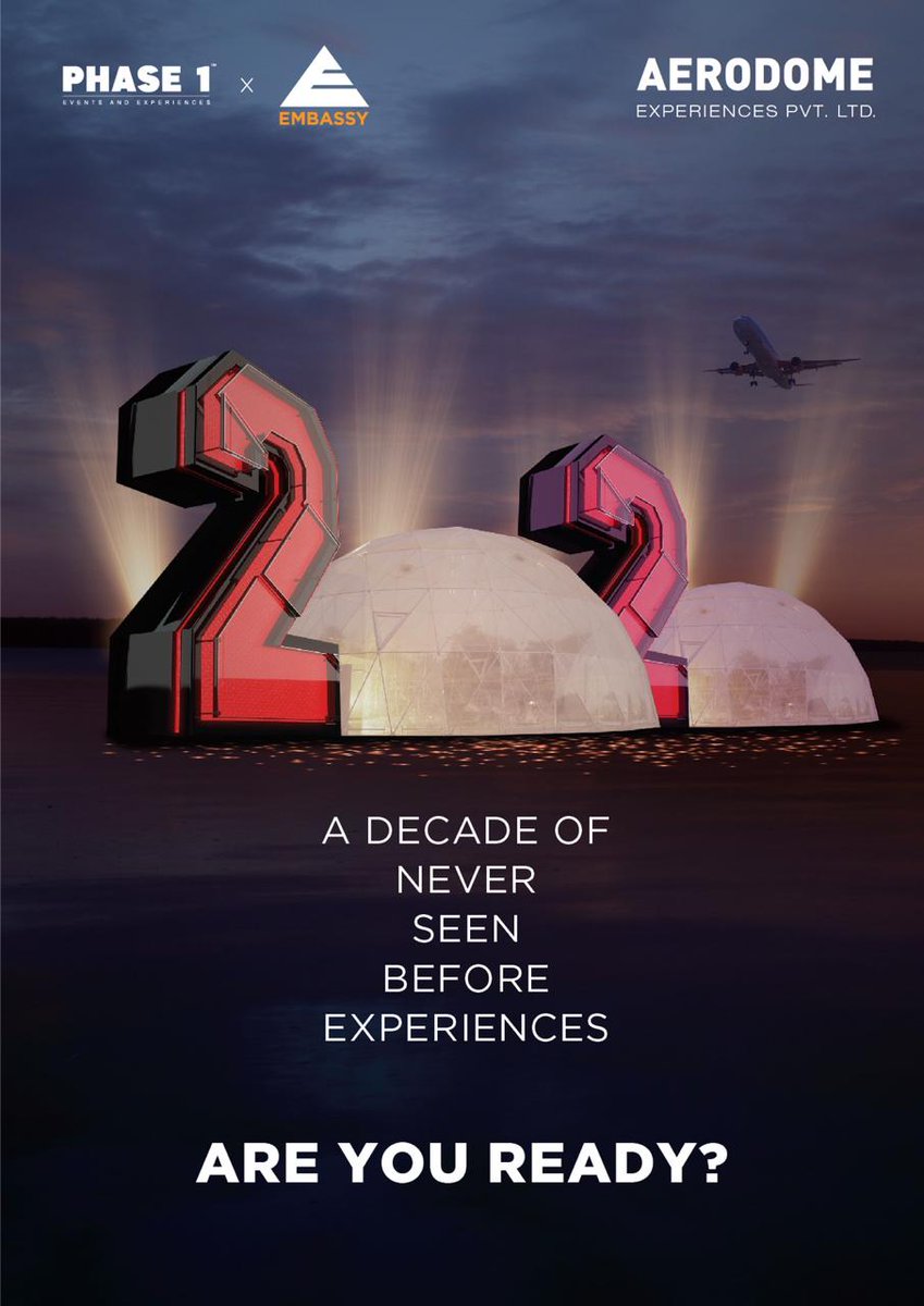 India's first world-class entertainment arena coming soon at the Kempegowda International Airport, Bengaluru! Are you ready? #newdecadeofexperiences #phase1 #embassy #livenation #bial