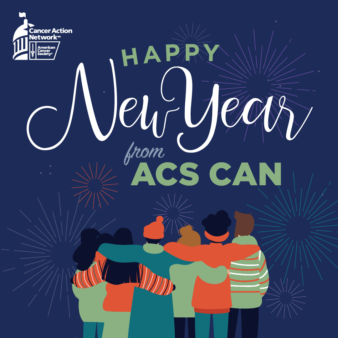 ACSCANRI's tweet photo. Happy New Year #ACSCANRI! Cheers to making an impact in the fight against cancer in 2020. Thank you for all you do! https://t.co/zP8iBapQ8I