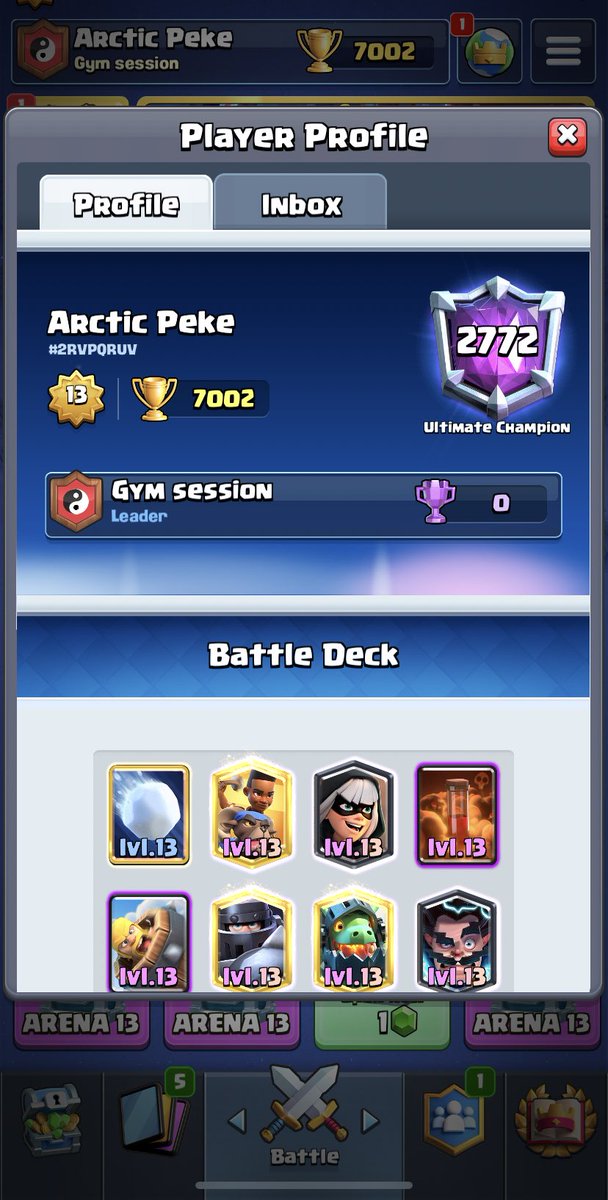 RoyalePeke's tweet photo. Ojo no pierdo el toque con mk/carnera 7K y adios ladder esta temporada jeje https://t.co/DBccVmYcVA