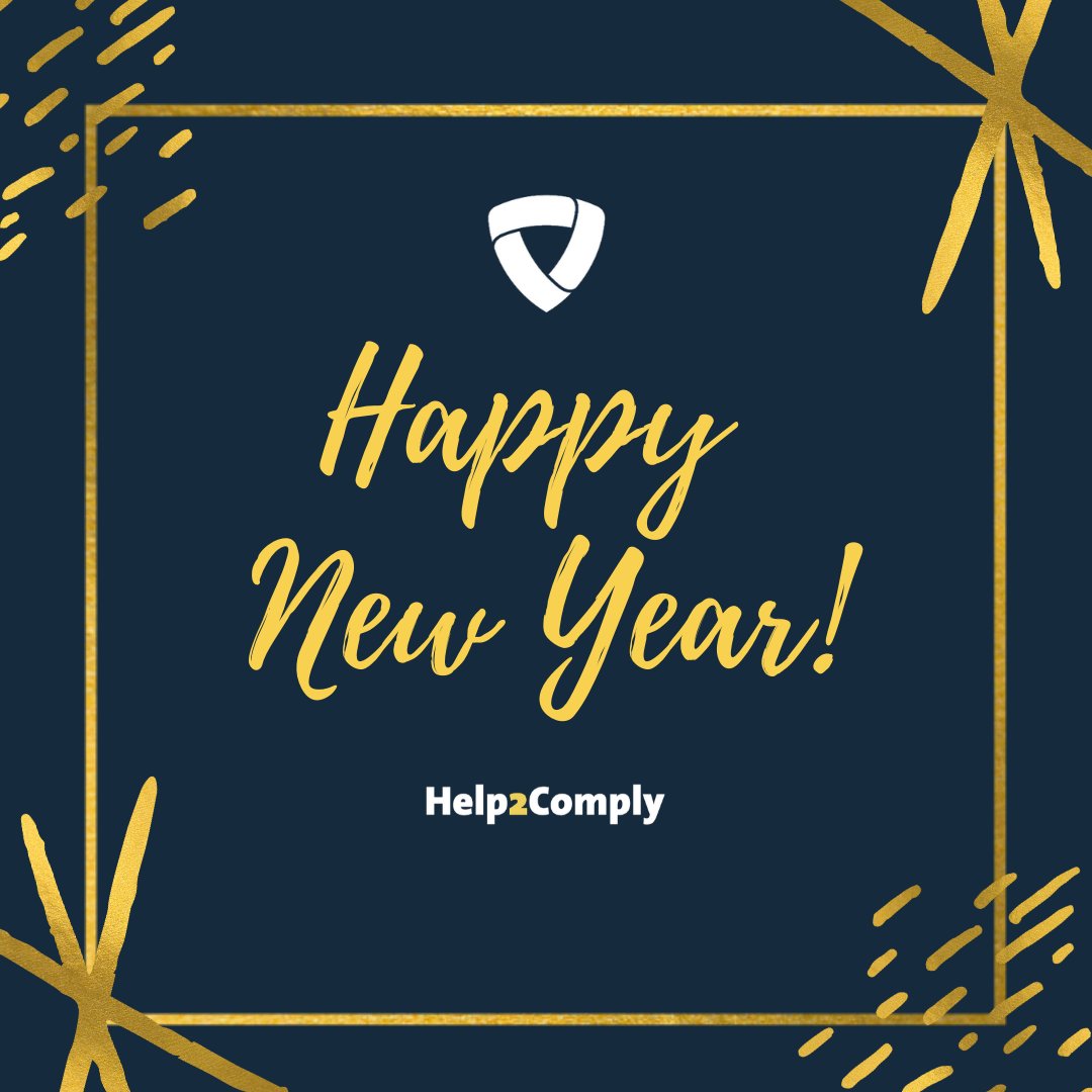Help2Comply's tweet photo. El equipo de H2C os desea
¡Feliz año nuevo! https://t.co/JTVCaKvs2h