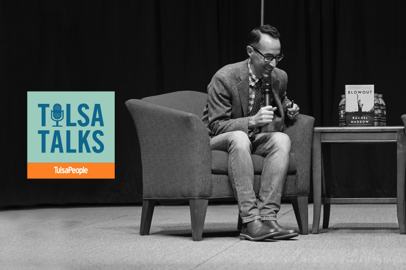 TulsaPeople's tweet photo. NEW PODCAST! Tulsan of the Year Jeff Martin, @booksmarttulsa, @MagicCityBooks. He reflects on the path that led him to creating a nonprofit that has reinvigorated #Tulsa as a literary city and how that work landed him his dream job at @Philbrook. https://t.co/fGfL6ylP1e https://t.co/U7tWSWyir7