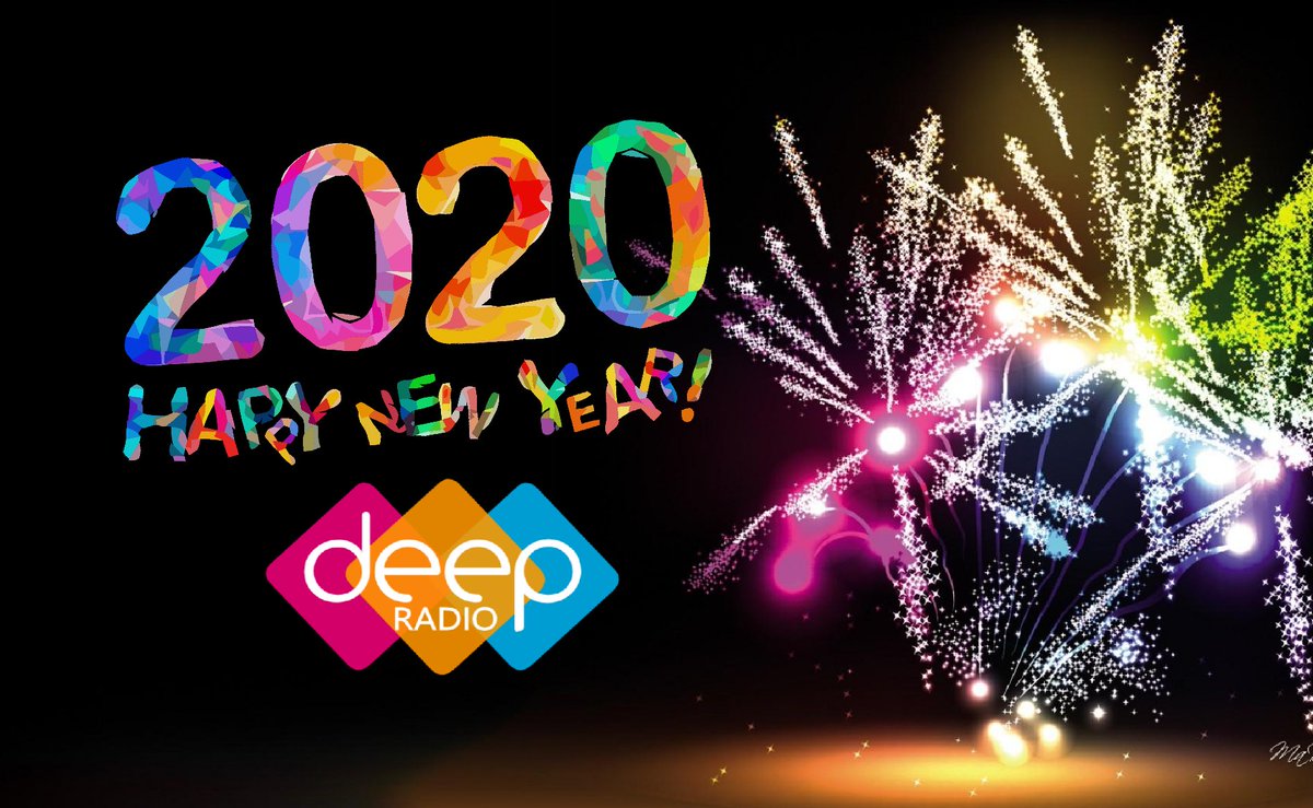 deepradiobg's tweet photo. HAPPY NEW YEAR EVERYONE ! 
#NewYearsEve2020  #Radio  #dancemusic https://t.co/ZQXTqaVLDs