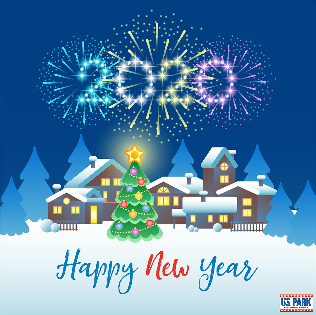 USParkDTW's tweet photo. Happy New Year! May your 2020 be full of travel. https://t.co/7SpvRxlES0