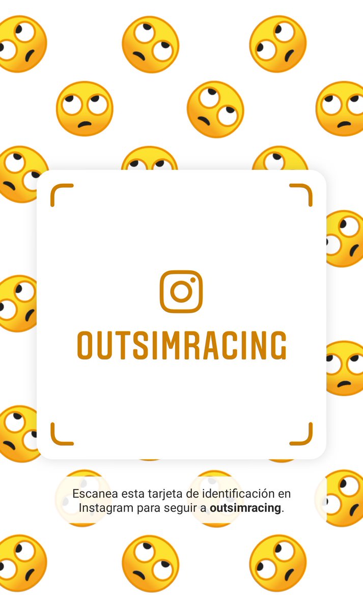 Comienzo mi andadura en Instagram...

¡Sígueme! Nombre de usuario: outsimracing
instagram.com/outsimracing?r…