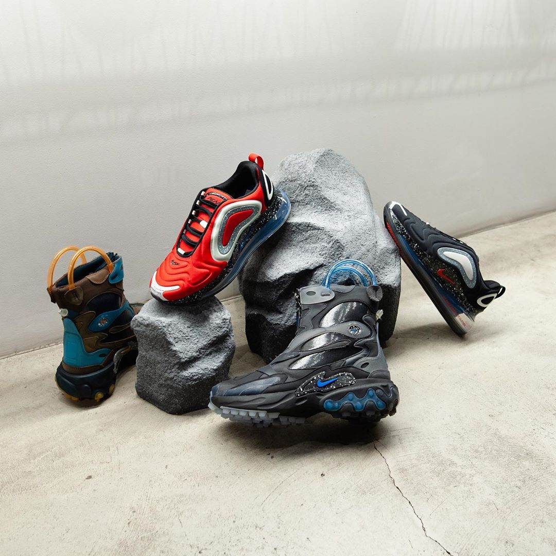 sivasdescalzo's tweet photo. After making its debut on @undercover_lab's AW19 fashion show at PFW, Jun Takahashi and @Nike deliver two street-ready silhouettes, including a new React Boot in two colorways. #svd #sivasdescalzo #nike #undercover #undercoverlab #juntakahashi https://t.co/R3NWmoMbIs