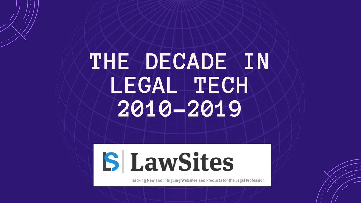 bobambrogi's tweet photo. The Decade in Legal Tech: The 10 Most Significant Developments https://t.co/kdAuJkpp4o https://t.co/9HB5krt88i